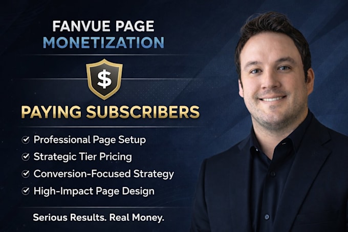 do fanvue page setup, optimization and subscriber growth strategy