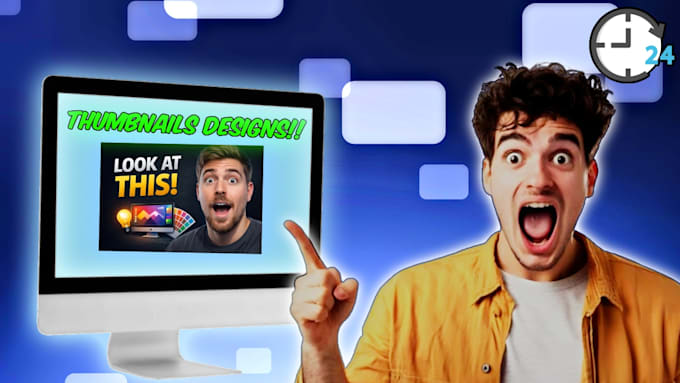 design high CTR youtube thumbnails for your videos
