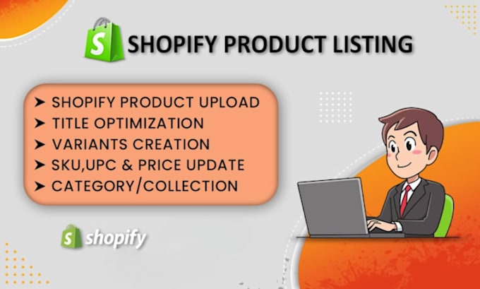 upload shopify product listing with SEO alt text