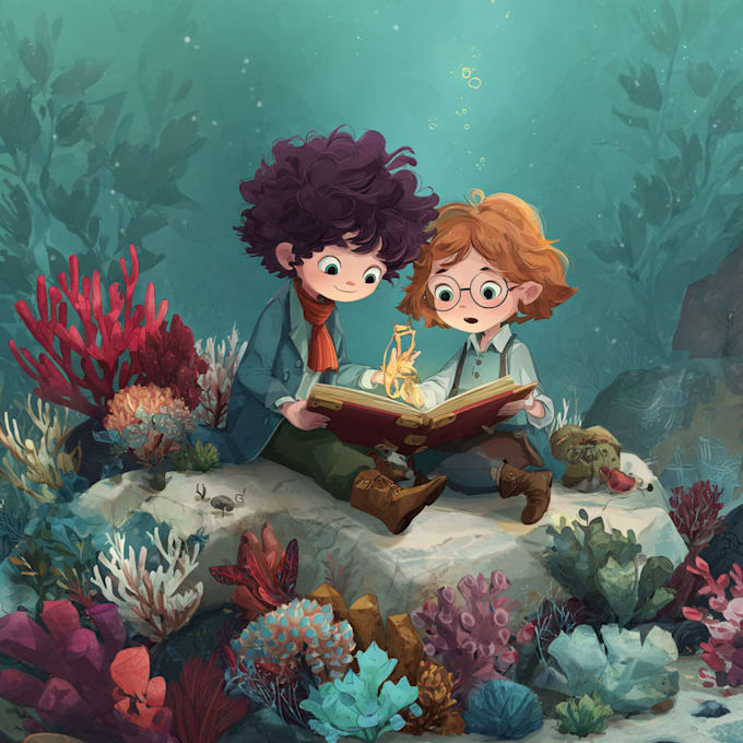 create unique and awesome children story book