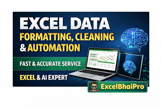 clean and format excel data professionally