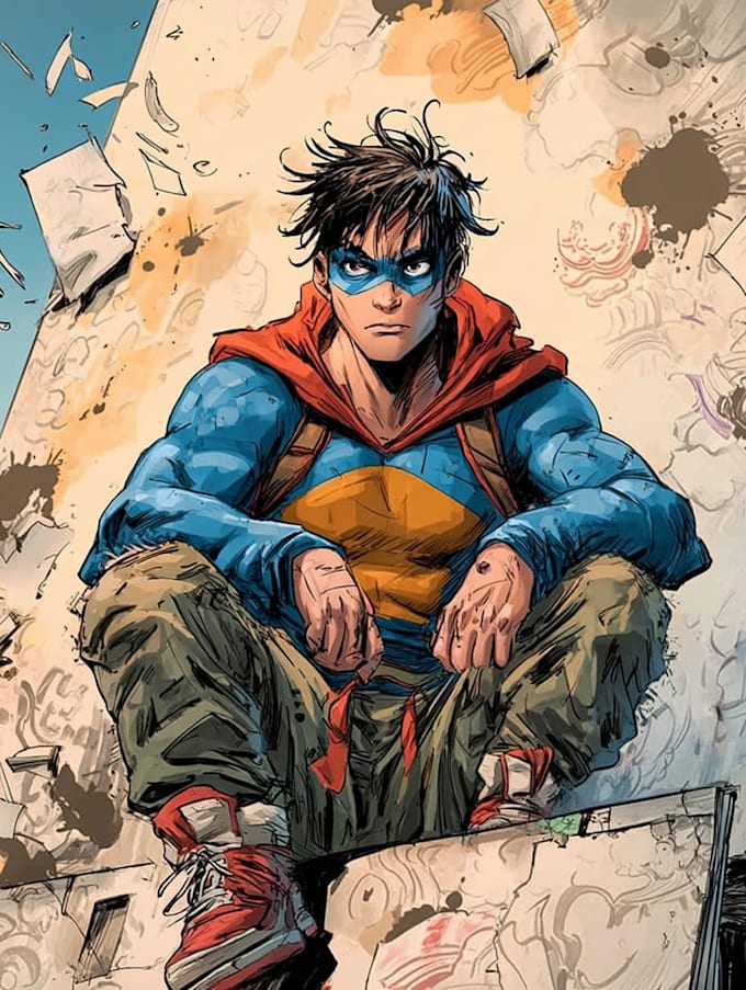 comic book artist comic strip comic cover superhero