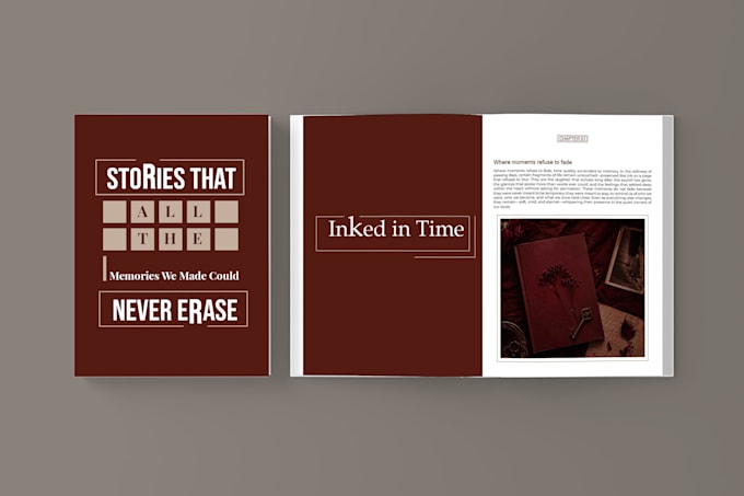 format and design book layout for print and ebook