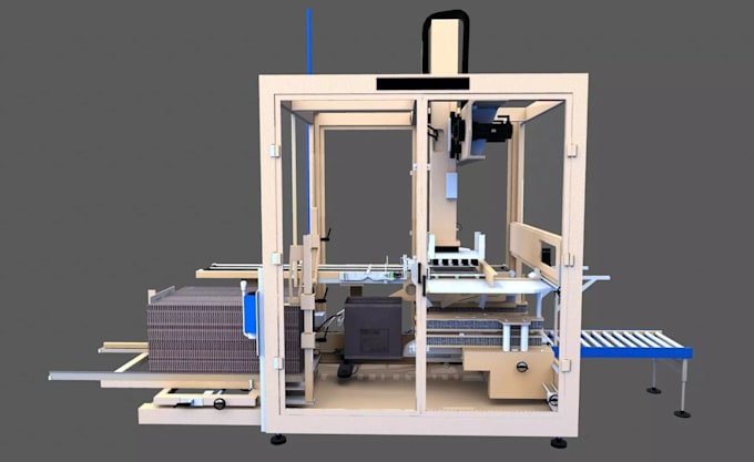 Make machine models for manufacture, 3d industrial equipments, stl file ...