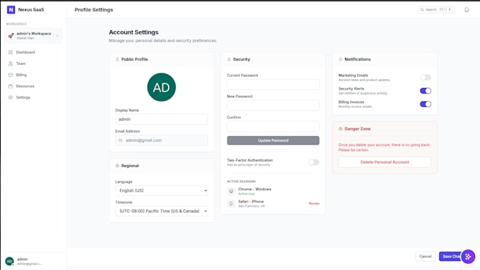 Develop a custom saas web application by Mossaabdev | Fiverr