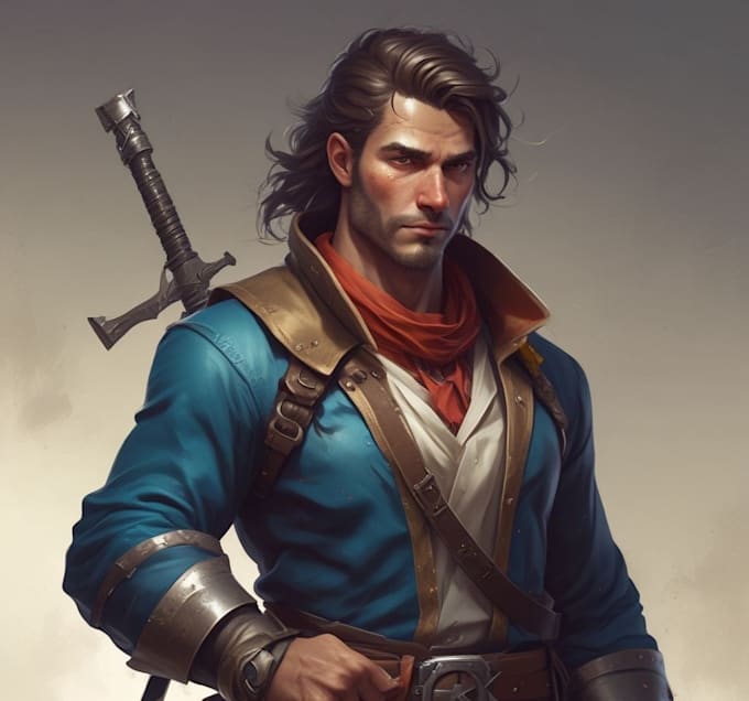 draw 2d game character or 2d game character