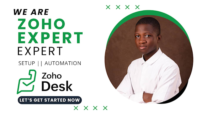 setup zoho desk helpdesk with ticketing, automation, workflows