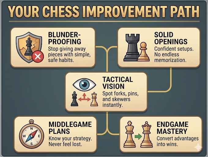 provide relaxed and insightful chess coaching that actually sticks