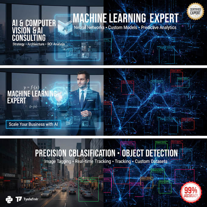 build machine learning and deep learning models for your computer vision