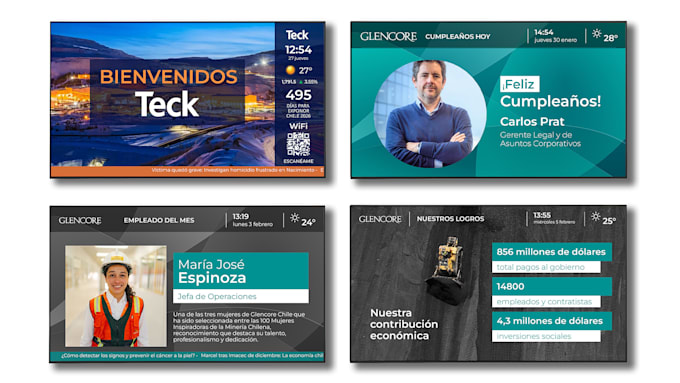 do a spinetix digital signage content design