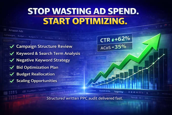 audit your amazon PPC and cut wasted spend with a clear action plan