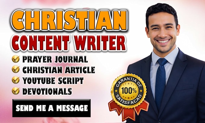write christian article blog content sermon prayer journal daily devotional