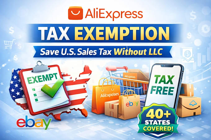 set up aliexpress tax exemption without llc