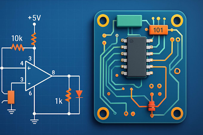 design schematic and pcb prototype ready for production