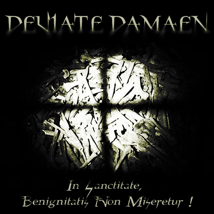 design artwork for black metal, darkwave or gothic music