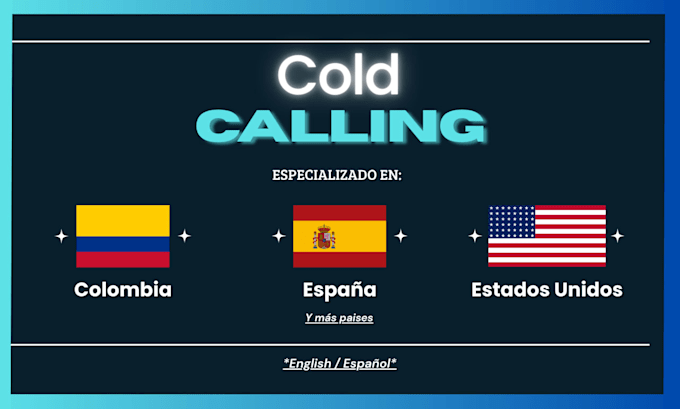 handle professional cold calling as a sales specialist