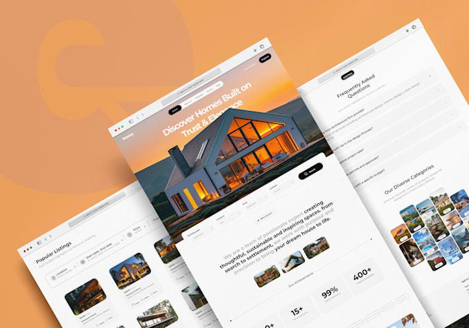 make screen mockups for web page and mobile apps