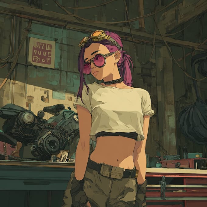 do cyberpunk sci fi futuristic city