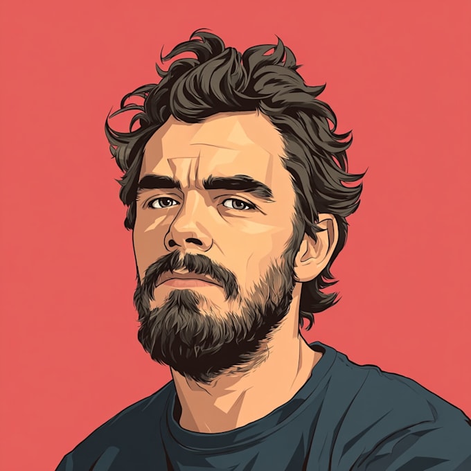 draw cartoon vector portrait or illustration