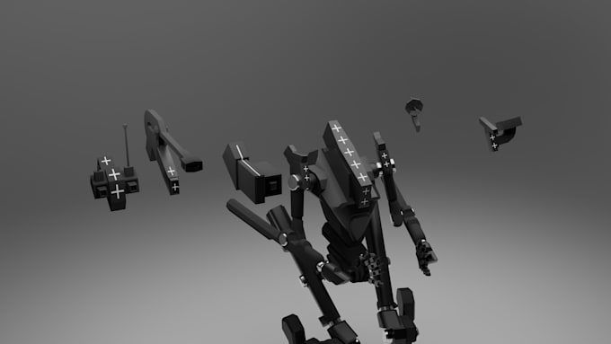 make hard surface assets for you