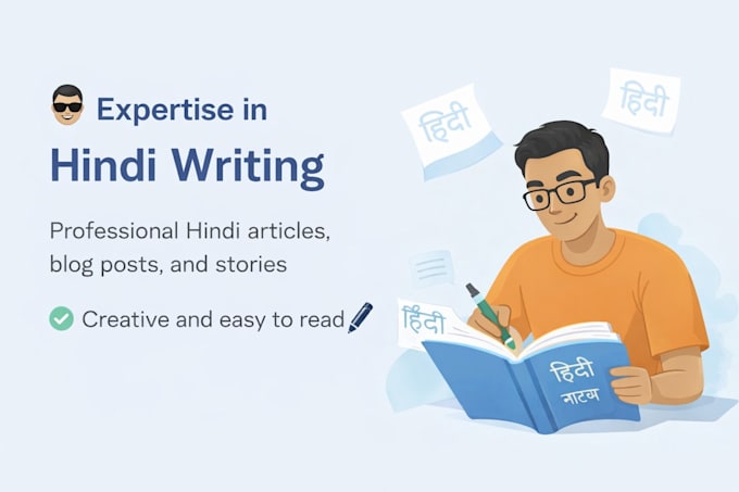 write engaging hindi articles, blogs and stories