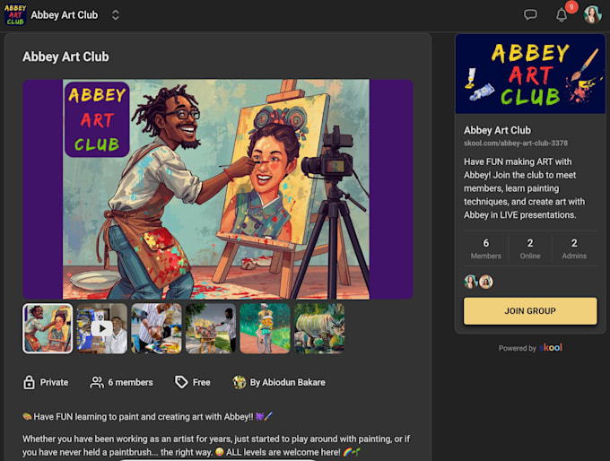 custom design, create and build your skool community