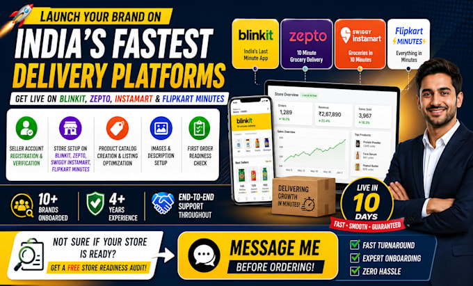 quick commerce store onboarding on blinkit zepto swiggy