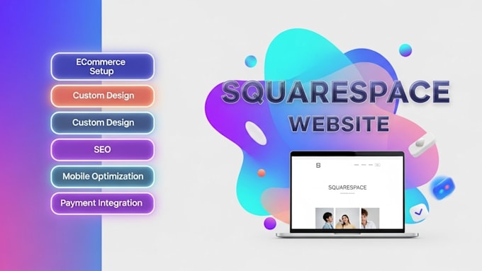 build a professional squarespace ecommerce store with payment and product setup