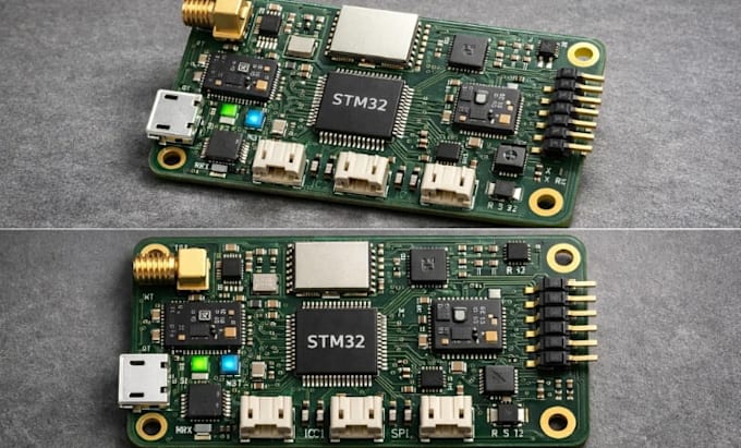 Design sensor and microcontroller pcb and fix your pcb for ...