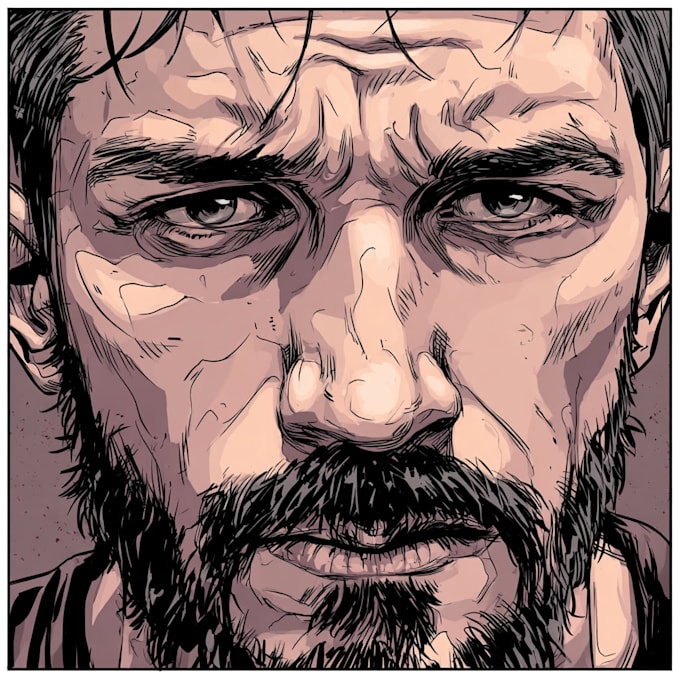 write and design comic book script, comic book illustration
