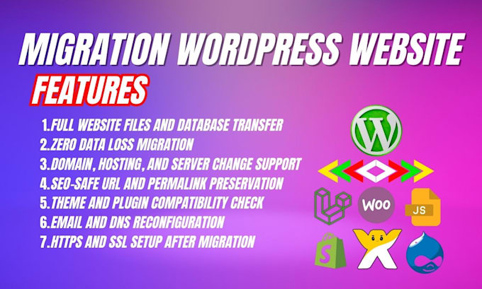 transfer wordpress website to any hosting provider