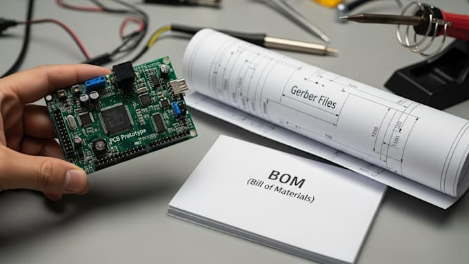 create accurate pcb prototype with gerber and bom
