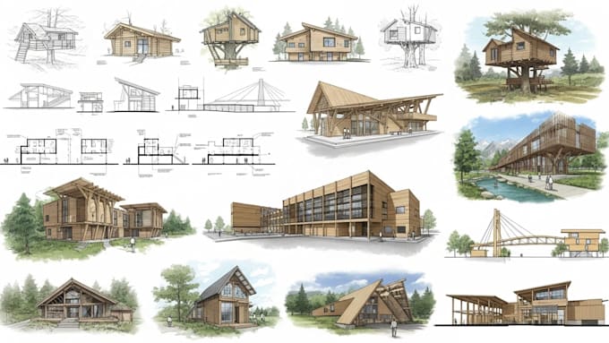 design timber or wood structures