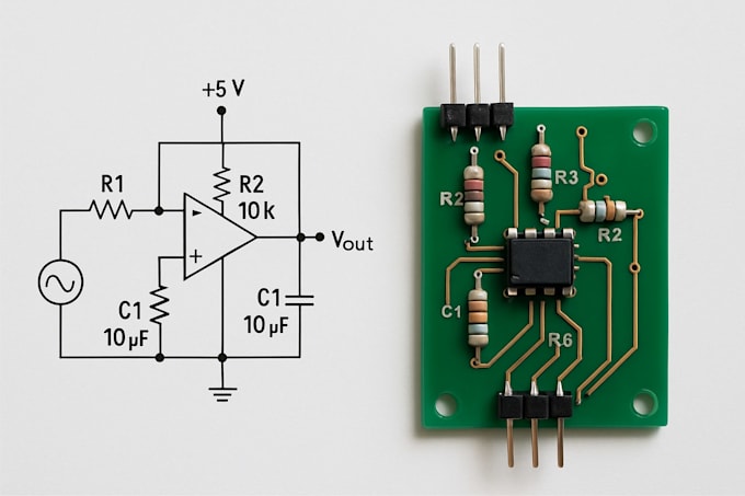 convert your circuit into a working pcb prototype