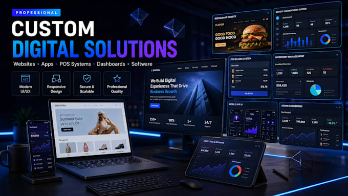 be your professional web designer and developer for any website or application