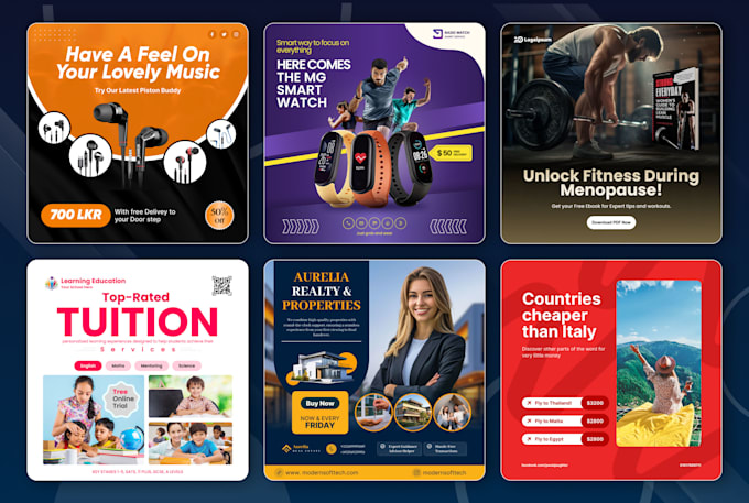 do facebook ad creative, ads design, instagram post, social media post design