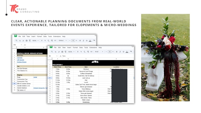 be your virtual elopement or micro wedding planner