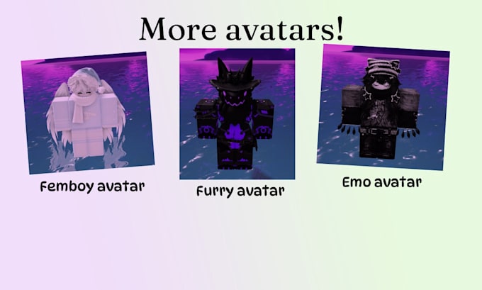 design and create a unique roblox avatar for you