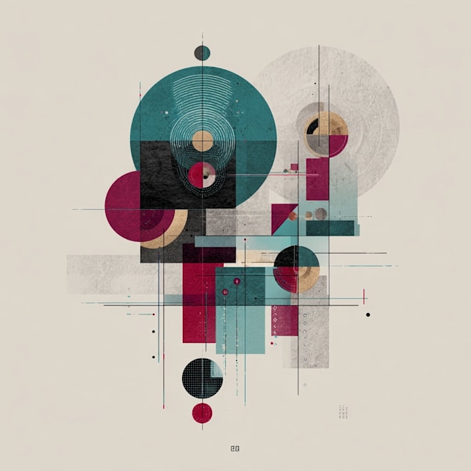 design abstract watercolor canvas wall art