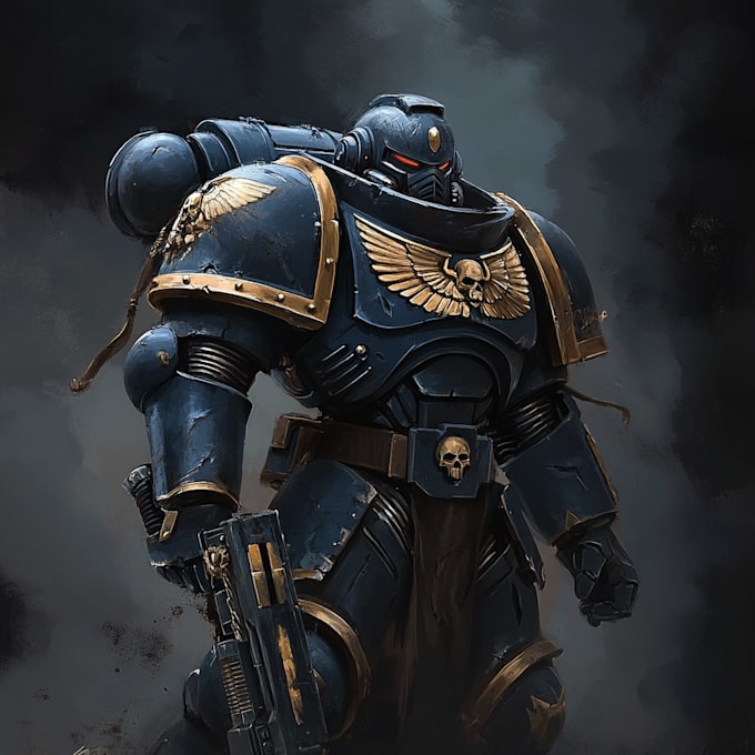 paint miniatures for warhammer 40k