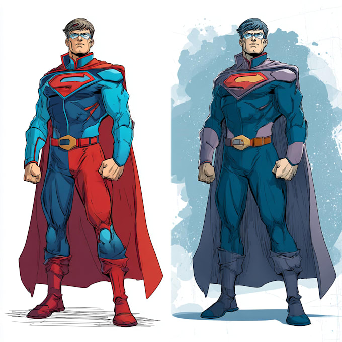 do a charcter of comic or design your comic character