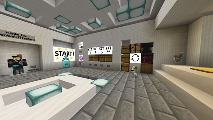 custom and develop minecraft sever with plugins for paper,spawn in java, bedrock
