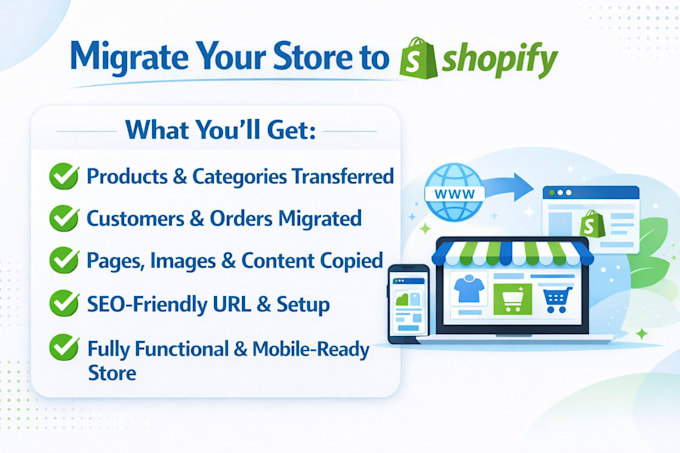 migrate clone transfer duda wix wordpress squarespace website to shopify duda
