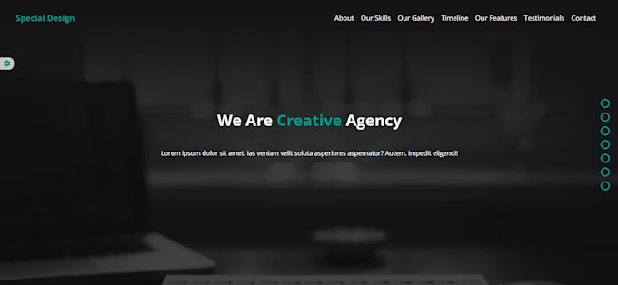 develop a high performance landing page using react js