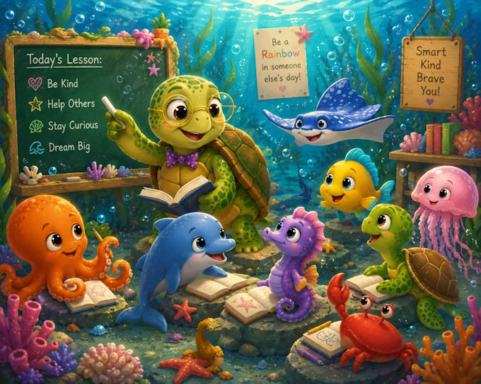 children story book illustration children story children story book illustration