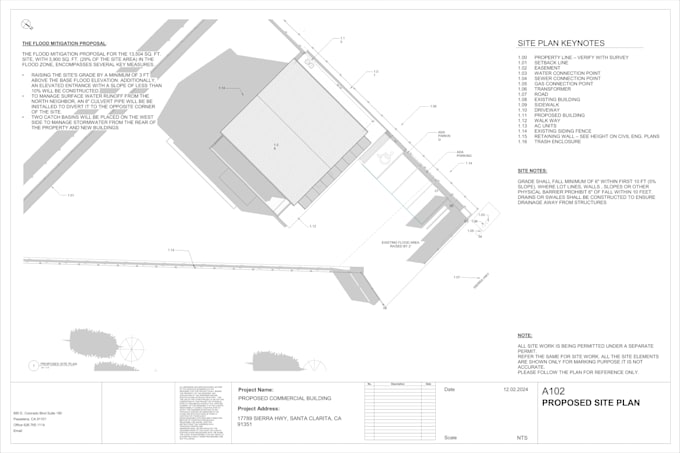 prepare architectural drawings for permit submission