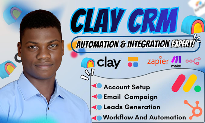 Setup clay com automation clay workflow, hubspot, dubsado, honeybook by ...