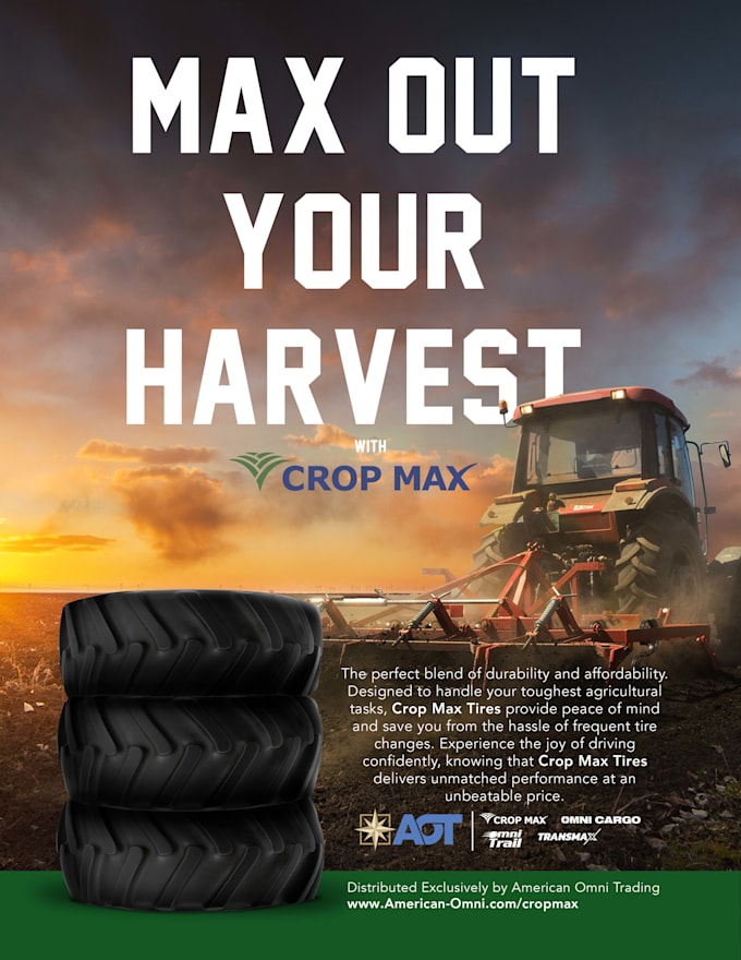 create full custom print ad for you