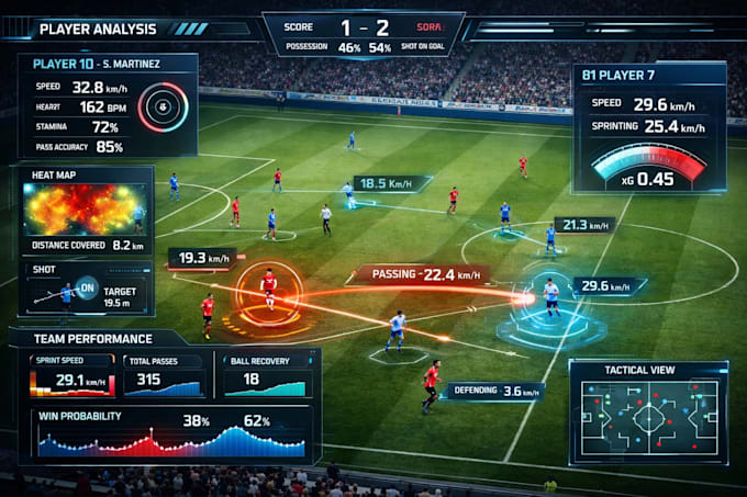 create computer vision ai for sports motion tracking and match analysis