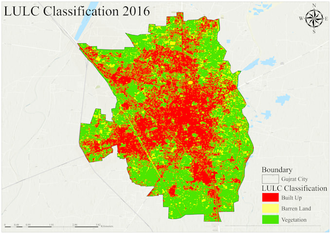 do expert gis and remote sensing analysis and mapping in arcgis qgis gee